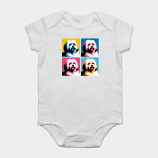 Coton de Tulear Pop Art - Dog Lovers Baby Bodysuit